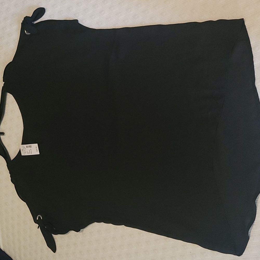 Black Womens Chiffon Blouse